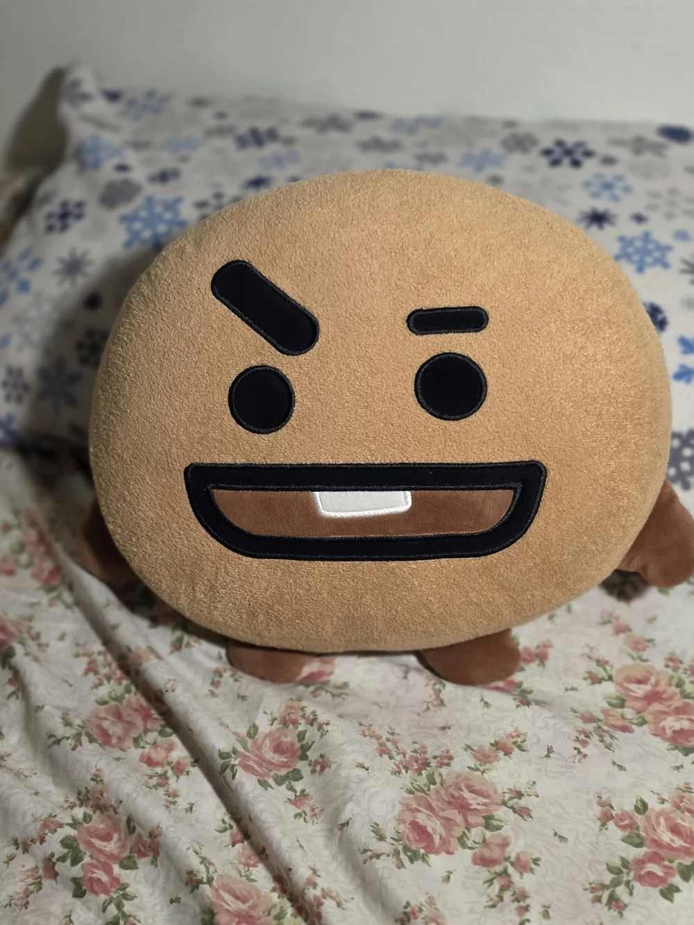 SHOOKy Plush Decorative Pillow - Tan